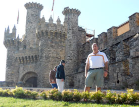 Castle in Ponferrada