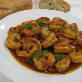 Gambas al Ajillo - Garlic Shrimp with Spanish Paprika