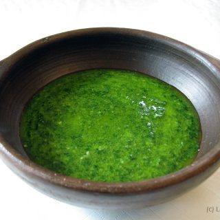 green sauce - mojo de cilantro